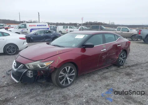 2017 Nissan Maxima 3.5 S из США, поврежденный, VIN 1N4AA6AP7HC398663